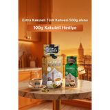 Aladeeb Extra Kakuleli Türk Kahvesi 500G + Kakuleli 100G Hediye Bayram Özel Paket - 1 Adet