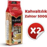 ALADEEB Kahvaltılık Zahter 2’li Set 1 KG 500 g x 2 (SUMAKLI)