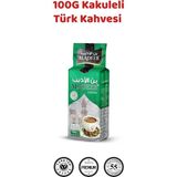 Aladeeb Türk Kahvesi Kakuleli 100 G – Orta Üstü Kavrulmuş - Öğütülmüş