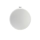 aladepo Ahşap Sepet Tepsi Tabanı 30cm Beyaz Çift Yüz 3mm Mdf