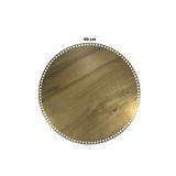 aladepo Ahşap Sepet Tepsi Tabanı 40cm Açık Meşe Çift Yüz 3mm Mdf