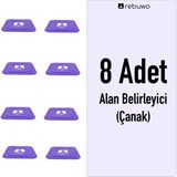 Alan Belirleyici Çanak Antrenman Çanağı 8 Adet