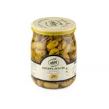 Alan Izgara Yeşil Zeytin Cam Kavanoz 300 g e