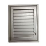 Alan Plastik Menfez 65X65 Gümüş Banyo WC Havalandırma