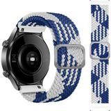 Alan Şanslı 20 mm Watch Mavi Beyaz Star Kordon
