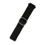Alan Şanslı 20 mm Watch Siyah Star Kordon