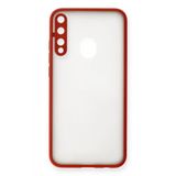 Alan Şanslı Huawei P40 Lite E Montreal Silikon Kapak Kırmızı Kılıf