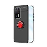 Alan Şanslı Huawei P40 Range Yüzüklü Silikon Siyah Kırmızı Kılıf
