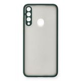 Alan Şanslı Huawei Y6P Montreal Silikon Kapak Yeşil Kılıf