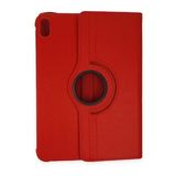 Alan Şanslı iPad 2022 10.9 10. Nesil 360 Deri Kırmızı Tablet Kılıfı
