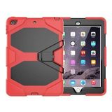 Alan Şanslı iPad 5 Air 9.7 Kırmızı Griffin Tablet Kapak Kılıfı