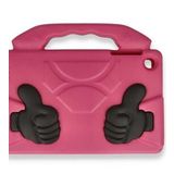 Alan Şanslı iPad 5 Air 9.7 Pembe Like Stantlı Tablet Silikon Kılıf