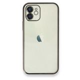 Alan Şanslı iPhone 11 Siyah Razer Lensli Silikon Kılıf