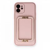 Alan Şanslı iPhone 12 Coco Elit Kapak Pembe Cep Telefonu Kılıfı