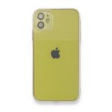 Alan Şanslı iPhone 12 FLY Lens Silikon Şeffaf Cep Telefonu Kılıfı