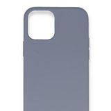 Alan Şanslı iPhone 12 Gri Nano içi Kadife Silikon Kılıf