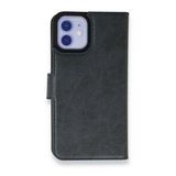 Alan Şanslı iPhone 12 Lacivert Trend S Plus Kapaklı Kılıf
