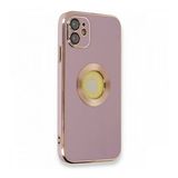 Alan Şanslı iPhone 12 Store Mor Silikon Kılıf