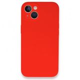 Alan Şanslı iPhone 13 Mini Lansman Legant Kırmızı Silikon Kılıf
