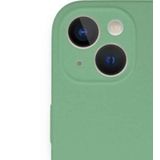 Alan Şanslı iPhone 13 Mini Lansman Legant Yeşil Silikon Kılıf
