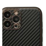 Alan Şanslı iPhone 13 Pro Coco Karbon Siyah Silikon Kılıf
