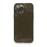Alan Şanslı iPhone 13 Pro Fly Lens Siyah Silikon Kılıf