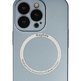 Alan Şanslı iPhone 13 Pro Jack Magneticsafe Lens Sierra Blue Silikon Kılıf