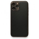 Alan Şanslı iPhone 13 Pro Max Coco Karbon Siyah Silikon Kılıf