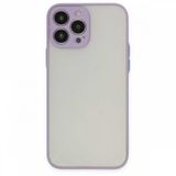 Alan Şanslı iPhone 13 Pro Max Montreal Mor Silikon Kapak Kılıf