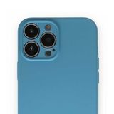 Alan Şanslı iPhone 13 Pro Max Nano İçi Kadife Mavi Silikon Kılıf
