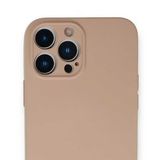 Alan Şanslı iPhone 13 Pro Max Nano İçi Kadife Pudra Silikon Kılıf