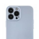 Alan Şanslı iPhone 13 Pro Max Nano İçi Kadife Sky Blue Silikon Kılıf
