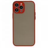 Alan Şanslı iPhone 13 Pro Montreal Kırmızı Silikon Kapak Kılıf