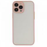 Alan Şanslı iPhone 13 Pro Montreal Pembe Silikon Kapak Kılıf