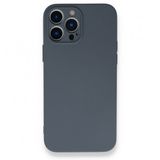 Alan Şanslı iPhone 13 Pro Nano İçi Kadife Gri Silikon Kılıf