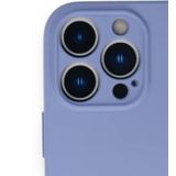 Alan Şanslı iPhone 13 Pro Nano İçi Kadife Lila Silikon Kılıf