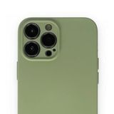Alan Şanslı iPhone 13 Pro Nano İçi Kadife Yeşil Silikon Kılıf