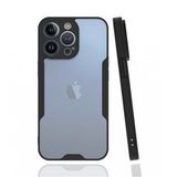 Alan Şanslı iPhone 13 Pro Platin Siyah Silikon Kılıf