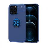 Alan Şanslı iPhone 13 Pro Range Yüzüklü Mavi Silikon Kılıf
