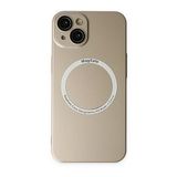 Alan Şanslı iPhone 14 Plus Jack Magneticsafe Lens Gold Silikon Kılıf
