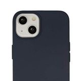 Alan Şanslı iPhone 14 Plus Nano İçi Kadife Lacivert Silikon Kılıf