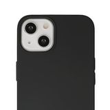Alan Şanslı iPhone 14 Plus Nano İçi Kadife Siyah Silikon Kılıf