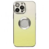 Alan Şanslı iPhone 14 Pro Best Sarı Silikon Kılıf