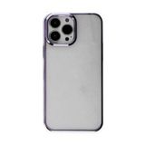 Alan Şanslı iPhone 14 Pro Element Silikon Mor Kılıf