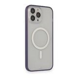 Alan Şanslı iPhone 14 Pro Grand Magneticsafe Kapak Mor Kılıf