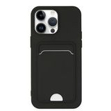 Alan Şanslı iPhone 14 Pro Kelvin Kartvizitli Siyah Silikon Kılıf