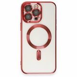 Alan Şanslı iPhone 14 Pro Kross Magneticsafe Kapak Kırmızı Kılıf