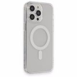 Alan Şanslı iPhone 14 Pro Matte Şeffaf Magneticsafe Şeffaf Kılıf