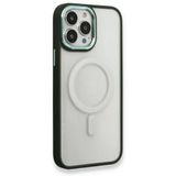 Alan Şanslı iPhone 14 Pro Room Magneticsafe Köknar Yeşili Silikon Kılıf