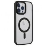 Alan Şanslı iPhone 14 Pro Room Magneticsafe Siyah Silikon Kılıf